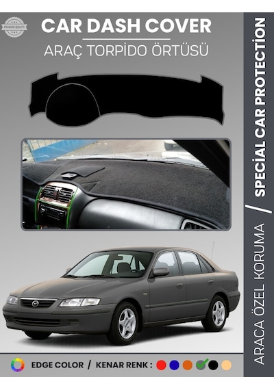 Mazda 626 1987-1991 Torpido Örtüsü Ön Panel Halısı Torpido Koruma Özel Kesim Kaymaz Hızlı Montaj - 243 Stiloto