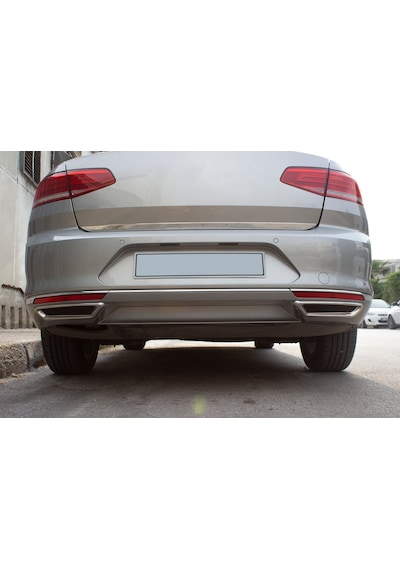 Volkswagen Passat B8 Krom Egzoz Çıkışı 2 Parça 2015 Sonrası