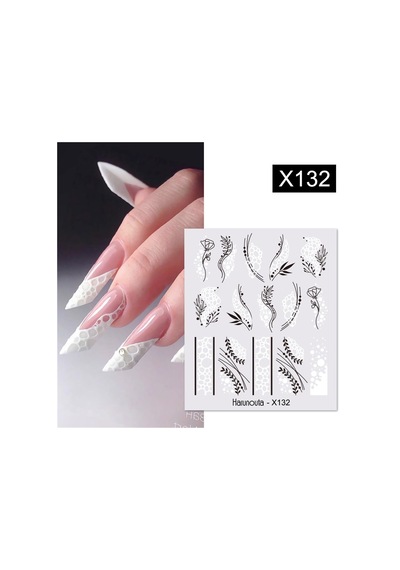 Su Transferli Nail Art Sticker X132 53622-8