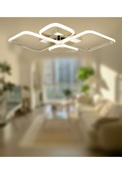 Tt050-fsr Tt Ayd Gün Işığı Fransız Sarı Kaplama Led Avize Rose Gold