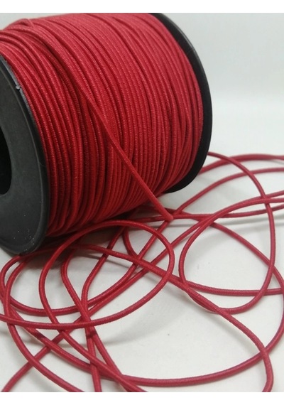 1,5 Mm Lastik Ip Kırmızı Renk 20 Metre