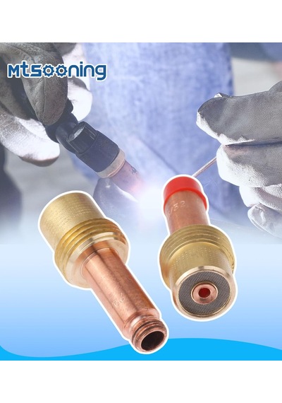 Tr 5'li Paket Gaz Lensi Pens Gövdeleri 45v26 3/32 İnç Tıg Kaynak Torcu 17, 18 Ve 26 Serisi İçin