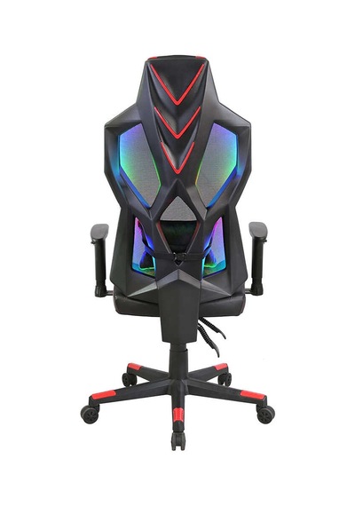 Ryze Breeze Oyuncu Koltuğu - Rgb Siyah/kırmızı 74x124-134x50 Cm