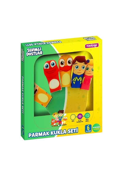 Todizoo Sevimli Dostlar Parmak Kukla Seti