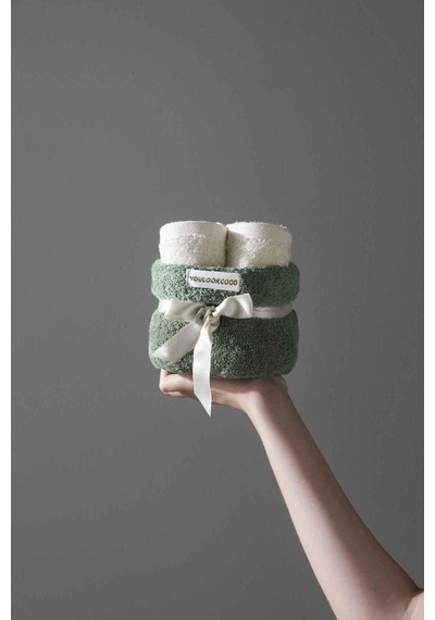 Carmine Bouquet Olive - Özel Tasarım, Modern, Sepetli  / Mi Çok Renkli