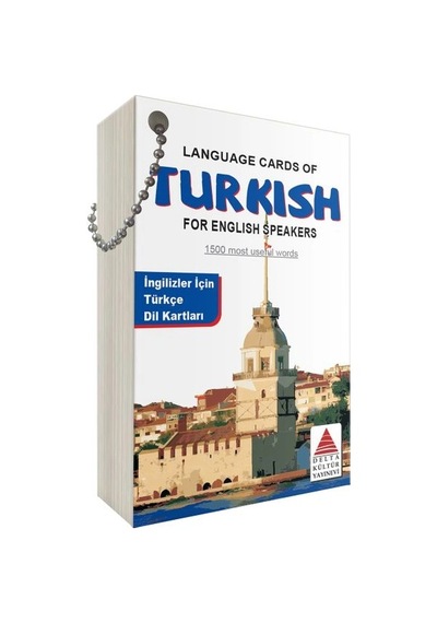 Delta Kültür İngilizler İçin Türkçe Dil Kartları