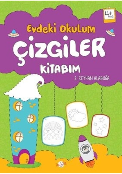 Çizgiler Kitabım - Evdeki Okulum 4+Yaş