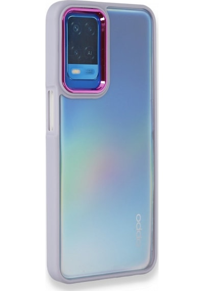 ANTİKSÜS Oppo A54 4G Kılıf Dora Kapak - Lila