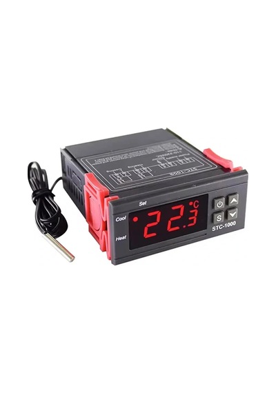 Stc-1000 220v Lcd Ekranlı Problu Termostat Dijital Sıcaklık Kontrol Cihazı