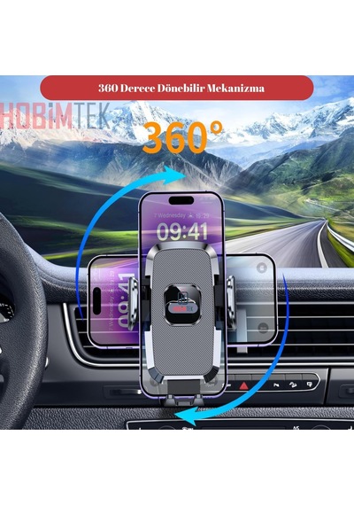 Hb-02 Havalandırma Araba Telefon Tutucu Yüksek Kalite Araç İçi Tutucu 2 Mixed 86095636