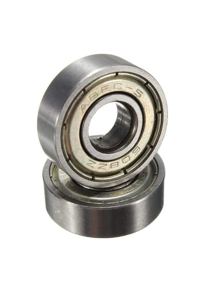 Dünya Magnet 50 Adet 608zz Rulman - Metal Mühürlü Çok Amaçlı Bilye Rulman - 8x22x7 Ölçülerinde Diğer