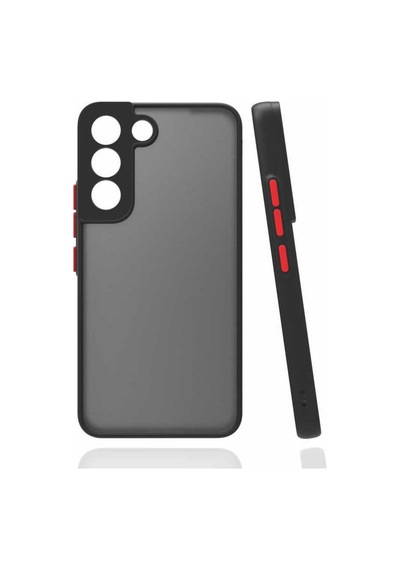 Galaxy S22 Ultra Kılıf Zore Hux Kapak Siyah