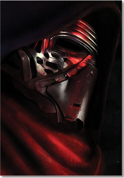 Cakasepetim Star Wars Kırmızı Ahşap Mdf Tablo