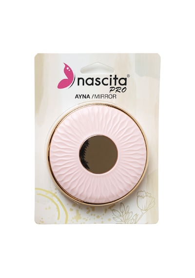 Nascita Pembe Çanta Boy 9 Cm Makyaj Aynası Nasayna00050pn Çok Renkli