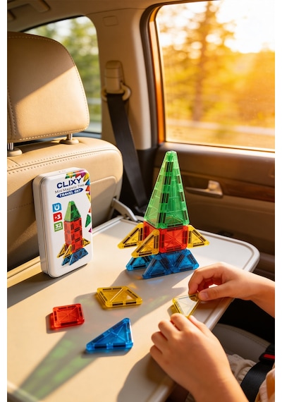 Mini Manyetik Bloklar 32 Parça Travel Set