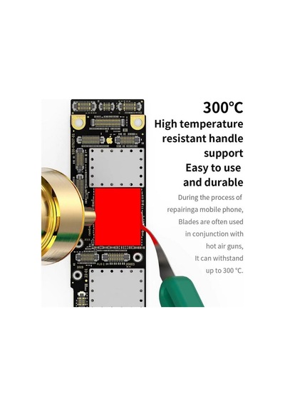 Entegre Kazıma Seti Best Bst-145 5 Parça Ic Scrape Blade Anakart Pcb Tamir Seti
