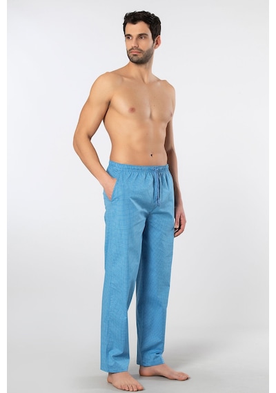 Cacharel Erkek Dokuma Pijama Tek Alt 2240/mavi 4 Çok Renkli