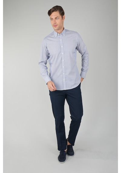 Bisse Uzun Kollu Regular Fit Erkek Çizgili Lacivert Gömlek Gmczg252110 C39 Lacivert Bisse Uzun Kollu Regular Fit Erkek Çizgili Lacivert Gömlek Gmczg252110 C39 Lacivert