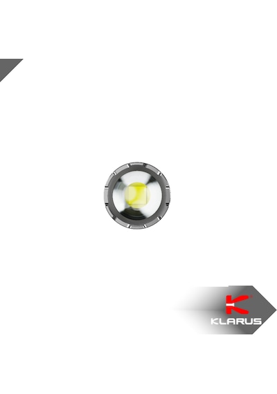 Klarus A3 Zoom Özellikli 2200 Lümen Metal Yapı Taktik El Feneri Siyah