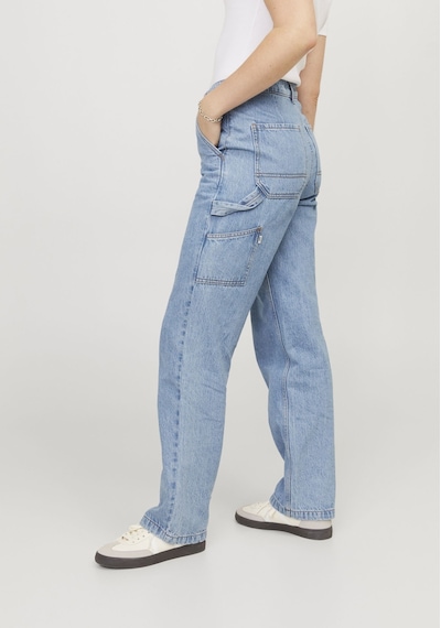 Jack & Jones Kadın Relaxed Fit Jean - Elza 12253069 Light Blue Denim