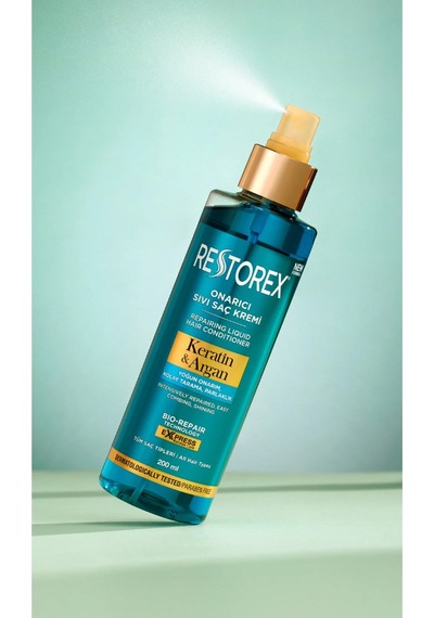 Keratin & Argan Onarıcı Sıvı Saç Bakım Kremi 200 Ml