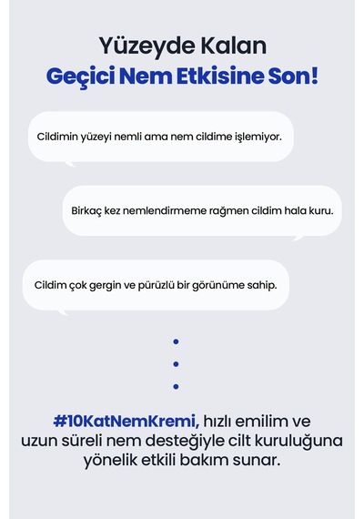 Hyalüronik Asit İçerikli Yoğun Nemlendirici Jel Krem T Else Blue Agave Hyaluronic Acid Cream