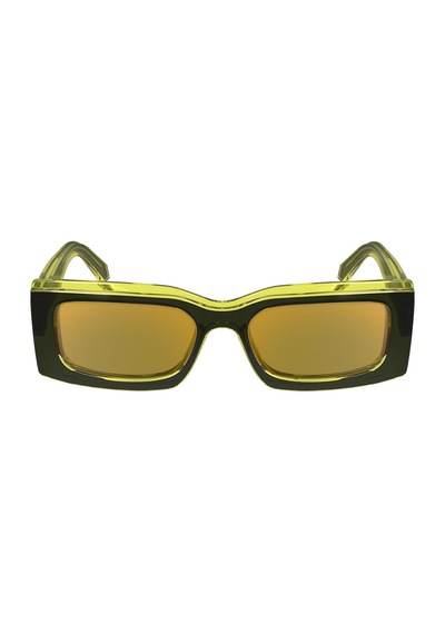 Calvin Klein Ckj24604s 051 53 Unisex Güneş Gözlüğü Sarı
