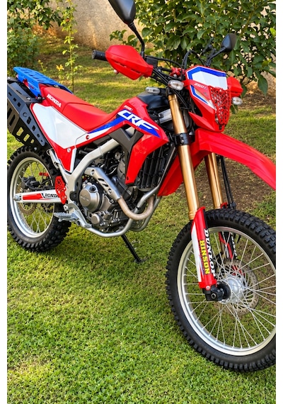 Honda Crf250l 2023 2026 Far Koruma Kırmızı / Crf250 L Far Koruyucu