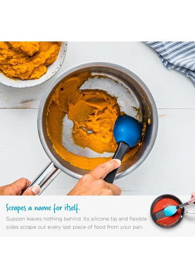 Supoon Silikon Kaşık, Yeşil
