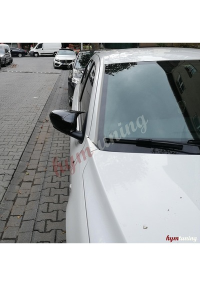 Peugoet 301 Yarasa Ayna Kapağı - Parlak Siyah Abs Plastik