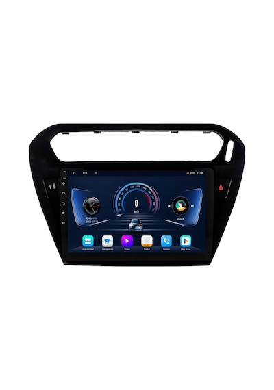 Citroen C-elysee Android Siyah Multimedya 2012-2024 Carplay Android Auto Navigasyon 8gb Ram 128gb 9"