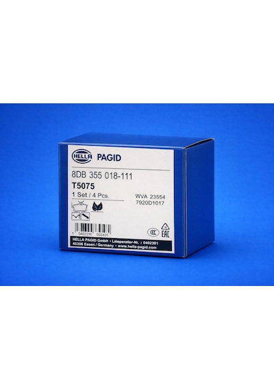 Hella 8db 355 018-111 Arka Fren Balata Takımı Vw Grubu