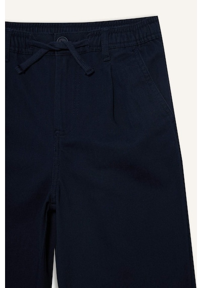 Defacto Loose Fıt Düz Paça Gabardin Pantolon Erkek Çocuk G6740a826spnv146 Lacivert-nv146