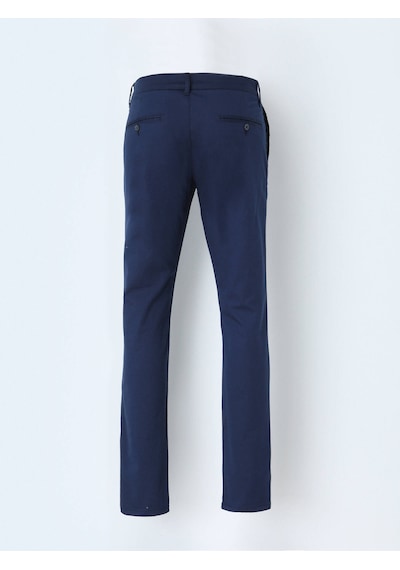 Kip Gece Mavisi Düz Dokuma Slim Fit Casual Pamuk Karışımlı Pantolon 4250092 Gece Mavisi
