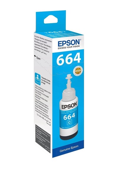 Epson T6642 Cyan Mavi Şişe Mürekkep T66424a Kdo Diğer