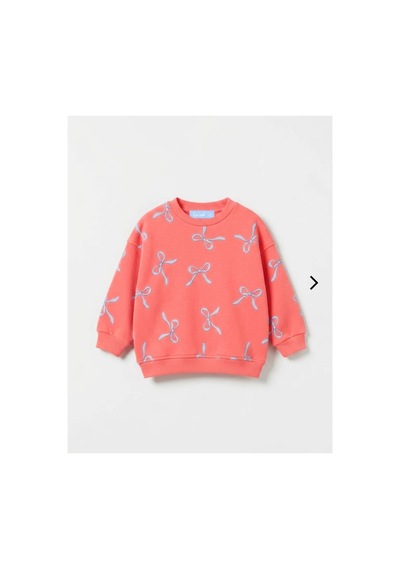 Laciel Prs Fiyonklu Sweatshirt Pembe Pembe
