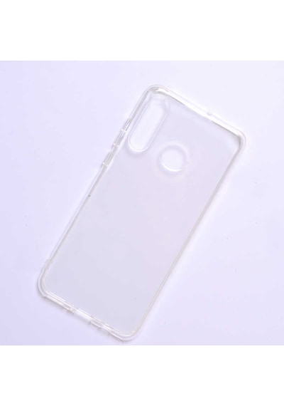 Huawei P30 Lite Kılıf Şeffaf Silikon Hibrit Case Renksiz
