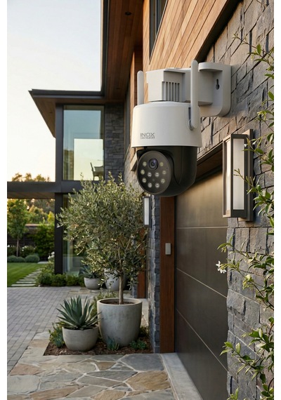 Mob-kam-ınox-x100 3mp Tek Lensli Kablosuz Wifi Güvenlik Kamerası - Onvıf Destekli Akıllı Ip Kamera Ve Bebek Monitörü