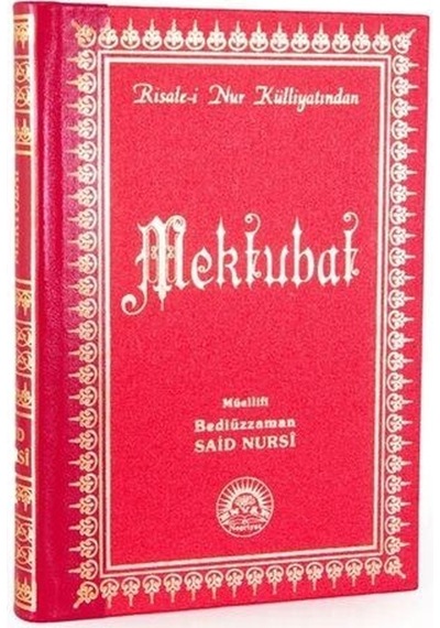 Mektubat / Risalei Nur Tercümesi Orta Boy, Sırtı Deri, Kod:20...