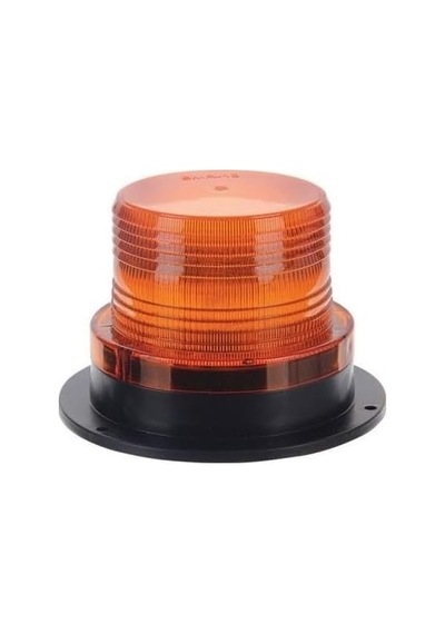 Çift Fonksiyonlu Led Çakar Tepe Lambası 10-80v, Turuncu Uyarı Işığı, Mıknatıslı Ve Sabit Montajlı Araç Tepe Lambası
