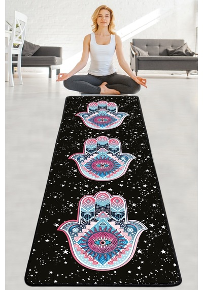 Chiali Home Plenty Halısı Djt Yogasporfitnesspilates Çok Renkli