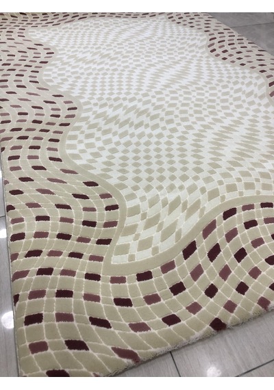 Saray Halı Klasik 10699 Rn 150X230 Krem Pembe 4 M2 Halı !