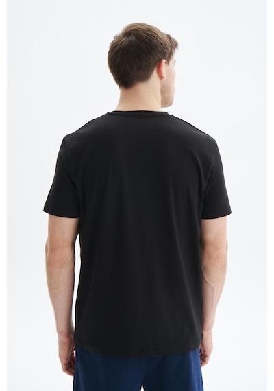 AR-MA Arma Erkek Regular Fit Basic Süprem V Yaka Tişört Y29344472102 Siyah
