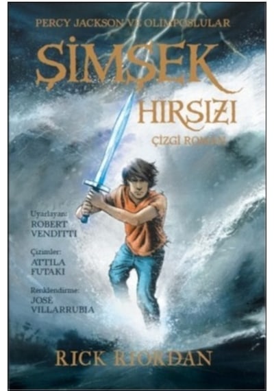 Percy Jackson ve Olimposlular - Şimşek Hırsızı Çizgi Roman - Rick Riordan - Doğan ve Egmont Yayıncılık