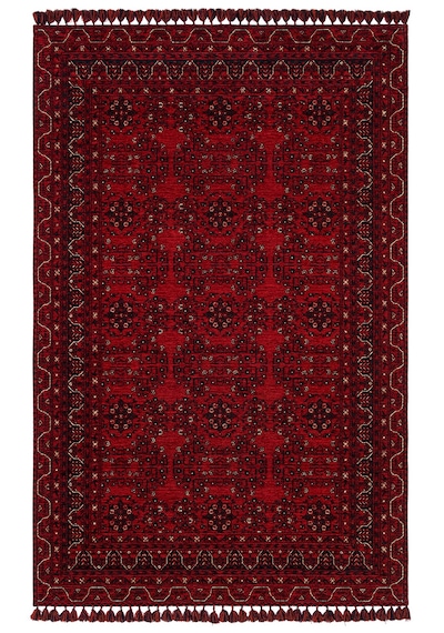 Buharı Bhr 02 Red Afgan / Yağcıbedir Desenli Hav Toz Vermez Yıkanabilir Kaymaz İnce Dokuma Halı Kırmızı - Lacivert Buharı Bhr 02 Red Afgan / Yağcıbedir Desenli Hav Toz Vermez Yıkanabilir Kaymaz İnce Dokuma Halı Kırmızı - Lacivert