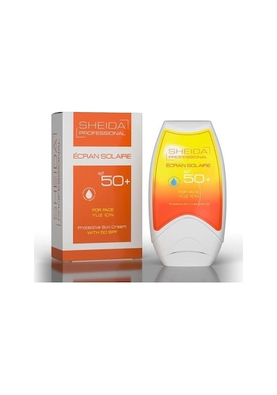 Sheida Professional Ecran Solaire Yüz için Güneş Koruyucu Krem Spf 50+ 75 ML