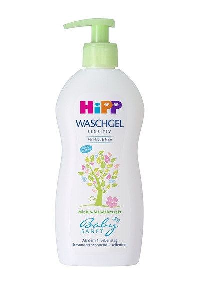 Hipp Babysanft Bebek Saç ve Vücut Banyo Jeli 400 ML
