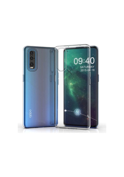 Rba Aksesuar Reno 3 Pro 5g Kılıf Rba Süper Silikon Kapak - Renksiz Çok Renkli