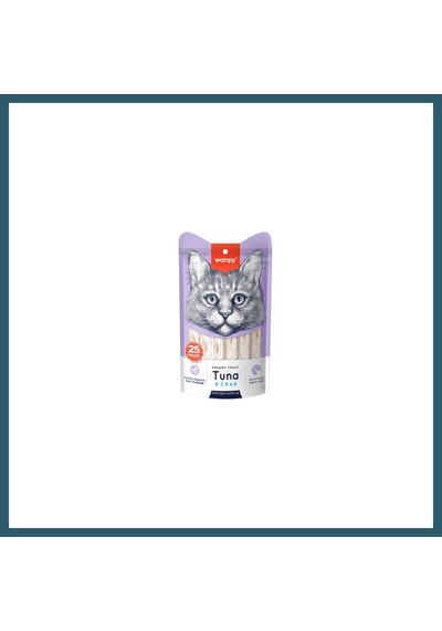 Wanpy Ton Balıklı Ve Yengeçli Krema Kedi Ödülü 25x14 Gr Ob