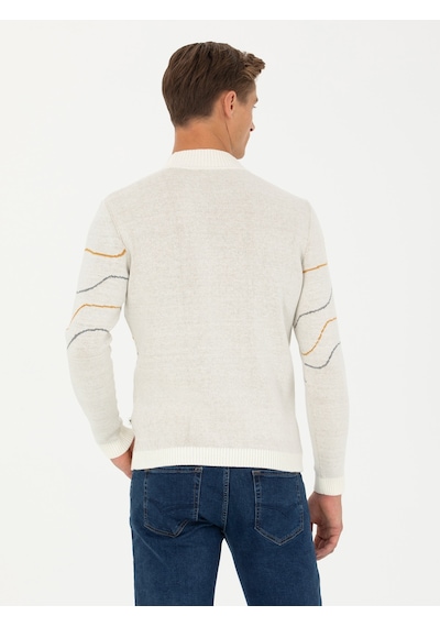 Cacharel Erkek Camel Kazak /triko 50272281-vr015 Kahverengi